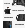 image:imagetomtoc Laptop Backpack 26L XPac Large Business Work Bag Fits 15616 Inch Laptop WaterResistant Durable Computer Travel Backpack for Business Trip Weekend GetawayBlack