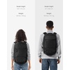 image:imagetomtoc Laptop Backpack 26L XPac Large Business Work Bag Fits 15616 Inch Laptop WaterResistant Durable Computer Travel Backpack for Business Trip Weekend GetawayBlack