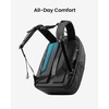image:imagetomtoc Laptop Backpack 26L XPac Large Business Work Bag Fits 15616 Inch Laptop WaterResistant Durable Computer Travel Backpack for Business Trip Weekend GetawayBlack