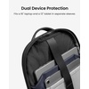 image:imagetomtoc Laptop Backpack 26L XPac Large Business Work Bag Fits 15616 Inch Laptop WaterResistant Durable Computer Travel Backpack for Business Trip Weekend GetawayBlack