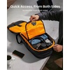 image:imagetomtoc Laptop Backpack 26L XPac Large Business Work Bag Fits 15616 Inch Laptop WaterResistant Durable Computer Travel Backpack for Business Trip Weekend GetawayBlack Xpac