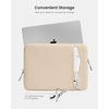image:imagetomtoc 360 Protective Laptop Sleeve 13inch MacBook Neo A3404 2026  Waterresistant Laptop Case Cover Designed for 13inch New MacBook Neo A18 Pro Chip 13 inch Shockproof Computer Case BagNatural Sand