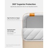 image:imagetomtoc 360 Protective Laptop Sleeve 13inch MacBook Neo A3404 2026  Waterresistant Laptop Case Cover Designed for 13inch New MacBook Neo A18 Pro Chip 13 inch Shockproof Computer Case BagNatural Sand
