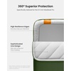 image:imagetomtoc 360 Protective Laptop Sleeve 13inch MacBook Neo A3404 2026  Waterresistant Laptop Case Cover Designed for 13inch New MacBook Neo A18 Pro Chip 13 inch Shockproof Computer Case BagGreen