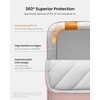 image:imagetomtoc 360 Protective Laptop Sleeve 13inch MacBook Neo A3404 2026  Waterresistant Laptop Case Cover Designed for 13inch New MacBook Neo A18 Pro Chip 13 inch Shockproof Computer Case BagPink