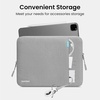 image:imagetomtoc 360 Protective Laptop Sleeve 13inch MacBook Neo A3404 2026  Waterresistant Laptop Case Cover Designed for 13inch New MacBook Neo A18 Pro Chip 13 inch Shockproof Computer Case BagGray