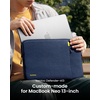 image:imagetomtoc 360 Protective Laptop Sleeve 13inch MacBook Neo A3404 2026  Waterresistant Laptop Case Cover Designed for 13inch New MacBook Neo A18 Pro Chip 13 inch Shockproof Computer Case BagNavy Blue