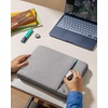 image:imagetomtoc 360 Protective Laptop Sleeve 13inch MacBook Neo A3404 2026  Waterresistant Laptop Case Cover Designed for 13inch New MacBook Neo A18 Pro Chip 13 inch Shockproof Computer Case BagGray