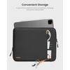 image:imagetomtoc 360 Protective Laptop Sleeve 13inch MacBook Neo A3404 2026  Waterresistant Laptop Case Cover Designed for 13inch New MacBook Neo A18 Pro Chip 13 inch Shockproof Computer Case BagBlack