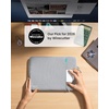 image:imagetomtoc 360 Protective Laptop Sleeve 13inch MacBook Neo A3404 2026  Waterresistant Laptop Case Cover Designed for 13inch New MacBook Neo A18 Pro Chip 13 inch Shockproof Computer Case BagGray