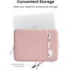 image:imagetomtoc 360 Protective Laptop Sleeve 13inch MacBook Neo A3404 2026  Waterresistant Laptop Case Cover Designed for 13inch New MacBook Neo A18 Pro Chip 13 inch Shockproof Computer Case BagPink