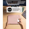 image:imagetomtoc 360 Protective Laptop Sleeve 13inch MacBook Neo A3404 2026  Waterresistant Laptop Case Cover Designed for 13inch New MacBook Neo A18 Pro Chip 13 inch Shockproof Computer Case BagPink