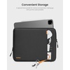 image:imagetomtoc 360 Protective Laptop Sleeve 13inch MacBook Neo A3404 2026  Waterresistant Laptop Case Cover Designed for 13inch New MacBook Neo A18 Pro Chip 13 inch Shockproof Computer Case BagBlack