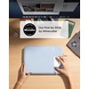 image:imagetomtoc 360 Protective Laptop Sleeve 13inch MacBook Neo A3404 2026  Waterresistant Laptop Case Cover Designed for 13inch New MacBook Neo A18 Pro Chip 13 inch Shockproof Computer Case BagLight Blue