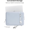 image:imagetomtoc 360 Protective Laptop Sleeve 13inch MacBook Neo A3404 2026  Waterresistant Laptop Case Cover Designed for 13inch New MacBook Neo A18 Pro Chip 13 inch Shockproof Computer Case BagLight Blue