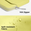 image:imagetomtoc CustomFit Slim Sleeve for 13inch MacBook Neo A18 Pro A3404 WaterResistant Protective Case with Accessory PocketCitrus