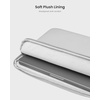 image:imagetomtoc CustomFit Slim Sleeve for 13inch MacBook Neo A18 Pro A3404 WaterResistant Protective Case with Accessory PocketLight Gray