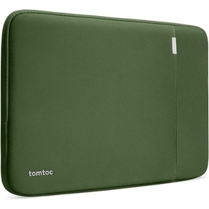 image:imagetomtoc 360 Protective Laptop Sleeve 13inch MacBook Neo A3404 2026  Waterresistant Laptop Case Cover Designed for 13inch New MacBook Neo A18 Pro Chip 13 inch Shockproof Computer Case BagGreen