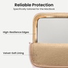 image:imagetomtoc 360 Protective Puffy Laptop Sleeve for 13inch MacBook Neo A3404 A18  2026 WaterResistant Quilted Soft Puffer Bag Shockproof Computer Case Travel Work Bag Fits New Dell XPS 13 Laptop2026Saltblush