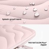 image:imagetomtoc 360 Protective Puffy Laptop Sleeve for 13inch MacBook Neo A3404 A18  2026 WaterResistant Quilted Soft Puffer Bag Shockproof Computer Case Travel Work Bag Fits New Dell XPS 13 Laptop2026Saltblush