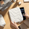 image:imagetomtoc 360 Protective Puffy Laptop Sleeve for 13inch MacBook Neo A3404 A18  2026 WaterResistant Quilted Soft Puffer Bag Shockproof Computer Case Travel Work Bag Fits New Dell XPS 13 Laptop2026Snowberg