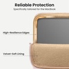 image:imagetomtoc 360 Protective Puffy Laptop Sleeve for 13inch MacBook Neo A3404 A18  2026 WaterResistant Quilted Soft Puffer Bag Shockproof Computer Case Travel Work Bag Fits New Dell XPS 13 Laptop2026Saltblush