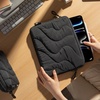 image:imagetomtoc 360 Protective Puffy Laptop Sleeve for 13inch MacBook Neo A3404 A18  2026 WaterResistant Quilted Soft Puffer Bag Shockproof Computer Case Travel Work Bag Fits New Dell XPS 13 Laptop2026Lavascape