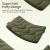 image:imagetomtoc 360 Protective Puffy Laptop Sleeve for 13inch MacBook Neo A3404 A18  2026 WaterResistant Quilted Soft Puffer Bag Shockproof Computer Case Travel Work Bag Fits New Dell XPS 13 Laptop2026Greenlands