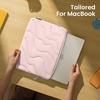 image:imagetomtoc 360 Protective Puffy Laptop Sleeve for 13inch MacBook Neo A3404 A18  2026 WaterResistant Quilted Soft Puffer Bag Shockproof Computer Case Travel Work Bag Fits New Dell XPS 13 Laptop2026Saltblush
