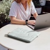 image:imagetomtoc 360 Protective Puffy Laptop Sleeve for 13inch MacBook Neo A3404 A18  2026 WaterResistant Quilted Soft Puffer Bag Shockproof Computer Case Travel Work Bag Fits New Dell XPS 13 Laptop2026Lakeshore
