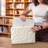 image:imagetomtoc 360 Protective Puffy Laptop Sleeve for 13inch MacBook Neo A3404 A18  2026 WaterResistant Quilted Soft Puffer Bag Shockproof Computer Case Travel Work Bag Fits New Dell XPS 13 Laptop2026Snowberg