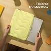image:imagetomtoc 360 Protective Puffy Laptop Sleeve for 13inch MacBook Neo A3404 A18  2026 WaterResistant Quilted Soft Puffer Bag Shockproof Computer Case Travel Work Bag Fits New Dell XPS 13 Laptop2026Citrus