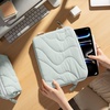 image:imagetomtoc 360 Protective Puffy Laptop Sleeve for 13inch MacBook Neo A3404 A18  2026 WaterResistant Quilted Soft Puffer Bag Shockproof Computer Case Travel Work Bag Fits New Dell XPS 13 Laptop2026Lakeshore