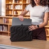 image:imagetomtoc 360 Protective Puffy Laptop Sleeve for 13inch MacBook Neo A3404 A18  2026 WaterResistant Quilted Soft Puffer Bag Shockproof Computer Case Travel Work Bag Fits New Dell XPS 13 Laptop2026Lavascape