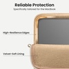image:imagetomtoc 360 Protective Puffy Laptop Sleeve for 13inch MacBook Neo A3404 A18  2026 WaterResistant Quilted Soft Puffer Bag Shockproof Computer Case Travel Work Bag Fits New Dell XPS 13 Laptop2026Dune Shade