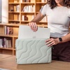image:imagetomtoc 360 Protective Puffy Laptop Sleeve for 13inch MacBook Neo A3404 A18  2026 WaterResistant Quilted Soft Puffer Bag Shockproof Computer Case Travel Work Bag Fits New Dell XPS 13 Laptop2026Lakeshore