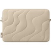 image:imagetomtoc 360 Protective Puffy Laptop Sleeve for 13inch MacBook Neo A3404 A18  2026 WaterResistant Quilted Soft Puffer Bag Shockproof Computer Case Travel Work Bag Fits New Dell XPS 13 Laptop2026Dune Shade