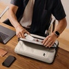 image:imagetomtoc 360 Protective Laptop Case for 14inch MacBook Pro M5 ProMax 2026 A3426 A3427 A3434 M4M3M2M1 A3112 A3401 A3185 WaterResistant Laptop Sleeve with CornerArmor Fits 138 Surface LaptopWhite