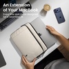 image:imagetomtoc 360 Protective Laptop Case for 14inch MacBook Pro M5 ProMax 2026 A3426 A3427 A3434 M4M3M2M1 A3112 A3401 A3185 WaterResistant Laptop Sleeve with CornerArmor Fits 138 Surface LaptopWhite