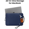 image:imagetomtoc Slim amp 360 Protective Laptop Sleeve for 14inch MacBook Pro M5 2026  M4M3M2M1 ProMax A3426 A3427 A3434 A3112 A3401 A3185 WaterResistant Case with CornerArmorNavy Blue