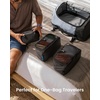 image:imagetomtoc Shoe Bag for Travel Packing Fits Up to US Mens 135Womens 15  Odorresistant Packing Organizer Pouch for Backpack Luggage Suitcase Travel Essentials Storage for Daily Gym Use L 1PackPacking Cubes 3 Pack