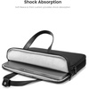 image:imagetomtoc Protective Crossbody Laptop Bag Case For 1314 Inch MacBook iPad ProAir with Magic Keyboard Surface ProLaptop Copilot PC Water ResistantBlack