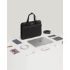 image:imagetomtoc Protective Crossbody Laptop Bag Case For 1314 Inch MacBook iPad ProAir with Magic Keyboard Surface ProLaptop Copilot PC Water ResistantBlack