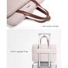 image:imagetomtoc Protective Crossbody Laptop Bag Case For 1314 Inch MacBook iPad ProAir with Magic Keyboard Surface ProLaptop Copilot PC Water ResistantBlush Pink