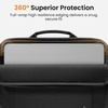 image:imagetomtoc Slim amp 360 Protective Laptop Case for 14inch Laptop  HP Lenovo Dell Acer ASUS Samsung Razer Chromebook WaterResistant 135144 Inch Case with CornerArmorBlack