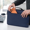image:imagetomtoc Slim amp 360 Protective Laptop Case for 14inch Laptop  HP Lenovo Dell Acer ASUS Samsung Razer Chromebook WaterResistant 135144 Inch Case with CornerArmorNavy Blue