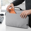 image:imagetomtoc Slim amp 360 Protective Laptop Case for 14inch Laptop  HP Lenovo Dell Acer ASUS Samsung Razer Chromebook WaterResistant 135144 Inch Case with CornerArmorGray