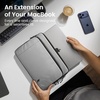 image:imagetomtoc Slim amp 360 Protective Laptop Case for 14inch Laptop  HP Lenovo Dell Acer ASUS Samsung Razer Chromebook WaterResistant 135144 Inch Case with CornerArmorGray
