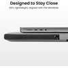 image:imagetomtoc Slim amp 360 Protective Laptop Sleeve for 15inch MacBook Air M5A3448 2026 M4A3241 M3A3114 M2A2941 WaterResistant Case with CornerArmorGray