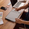 image:imagetomtoc Slim amp 360 Protective Laptop Sleeve for 15inch MacBook Air M5A3448 2026 M4A3241 M3A3114 M2A2941 WaterResistant Case with CornerArmorGray